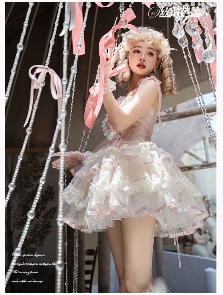 [Pre-orders available until 1/28] Silk Ballet Jumper Skirt - Short Length