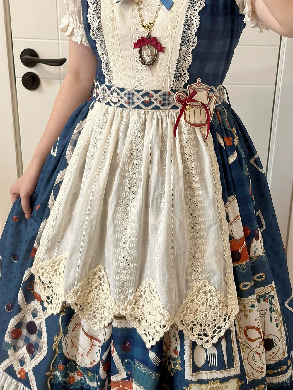 [Pre-order] Picnic Tea Party Square Neck Dress