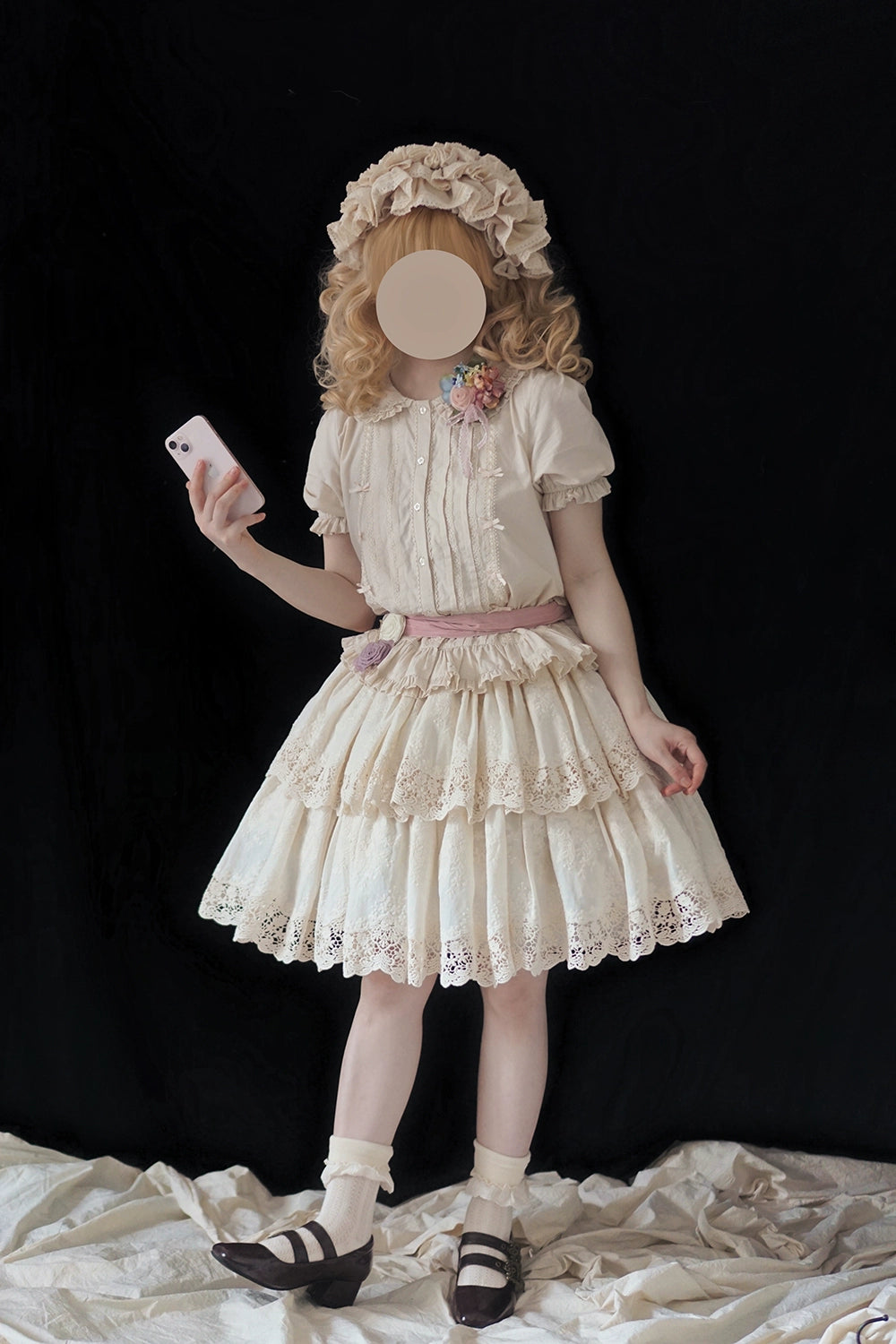 [Pre-order] Forest Rondo Short Sleeve Blouse