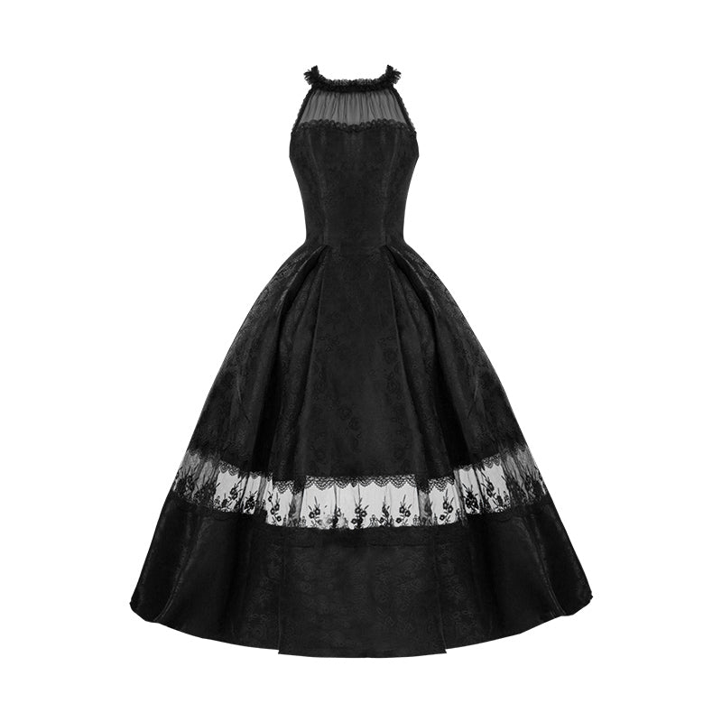 ローズジャガードホルターネックワンピース 単品・セット