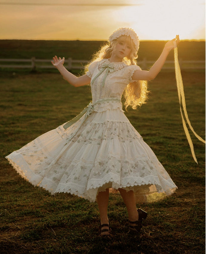 【受注予約8/18まで】White Blooming Season 2wayスカート