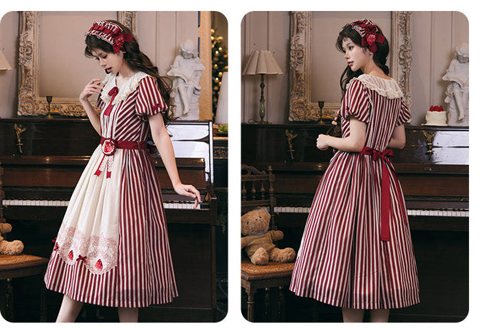 【受注予約12/18まで】Strawberry and Bear Theater ワンピース