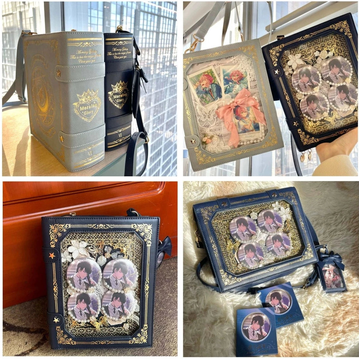 [Partial pre-order] Magic Book Shoulder Ita Bag in 10 colors