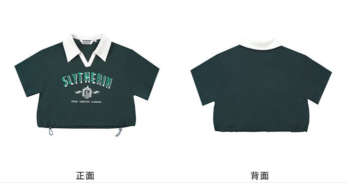 [Pre-order] Hogwarts School of Witchcraft and Wizardry Short length top with collar