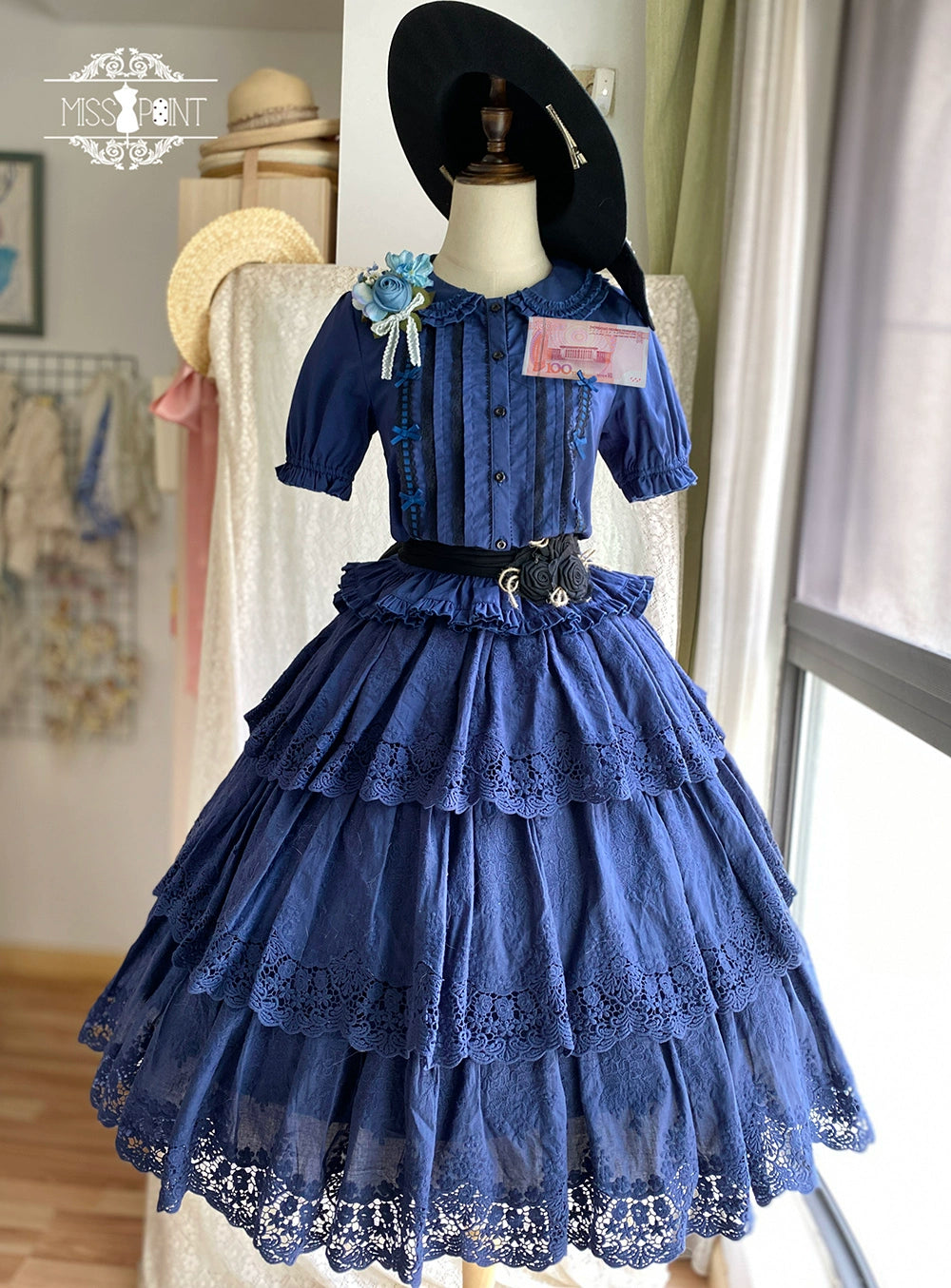 [Pre-order] Forest Rondo Short Sleeve Blouse
