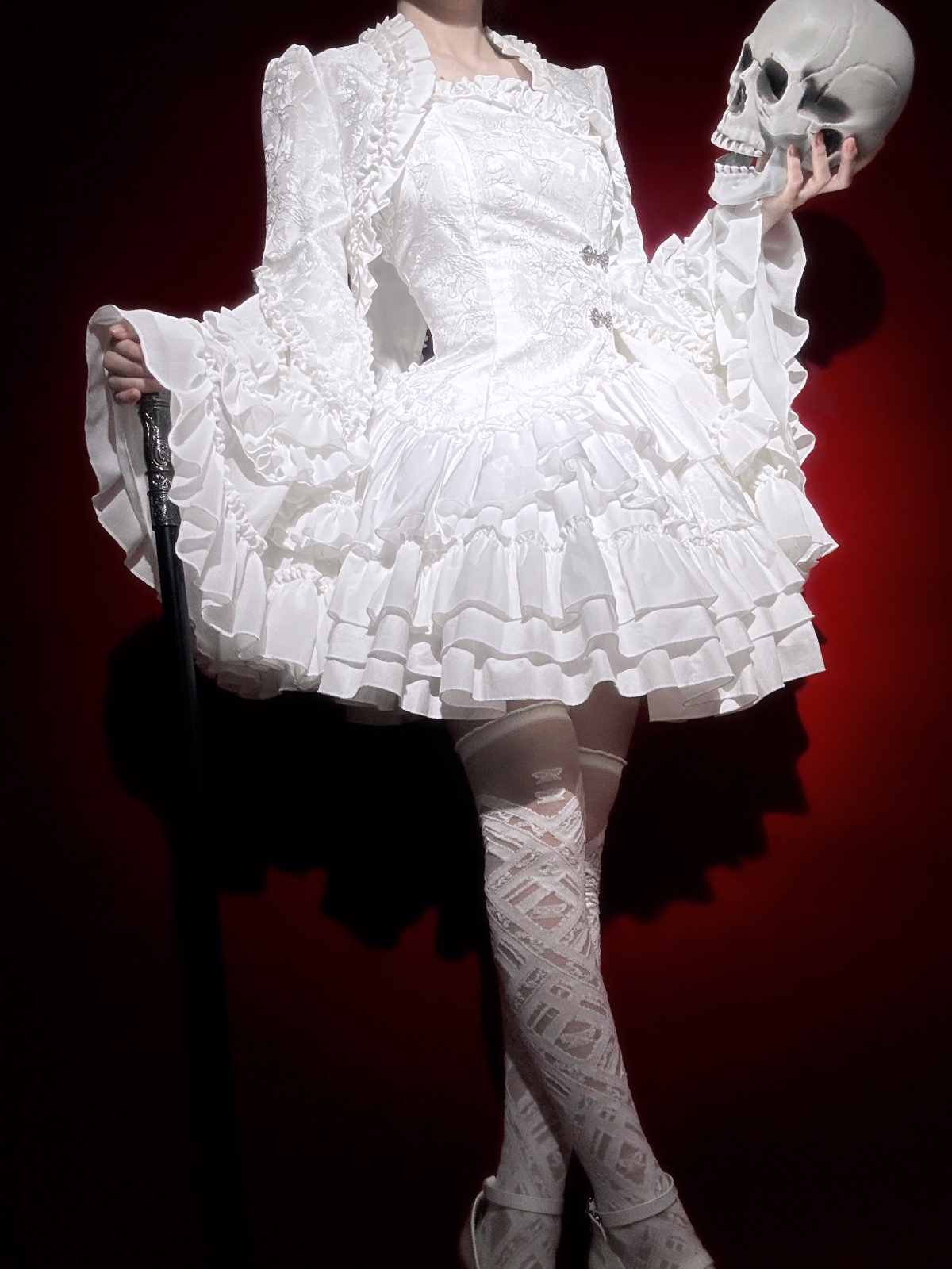 [Sales period ended] Night Visit Vampire Princess Sleeve Bolero