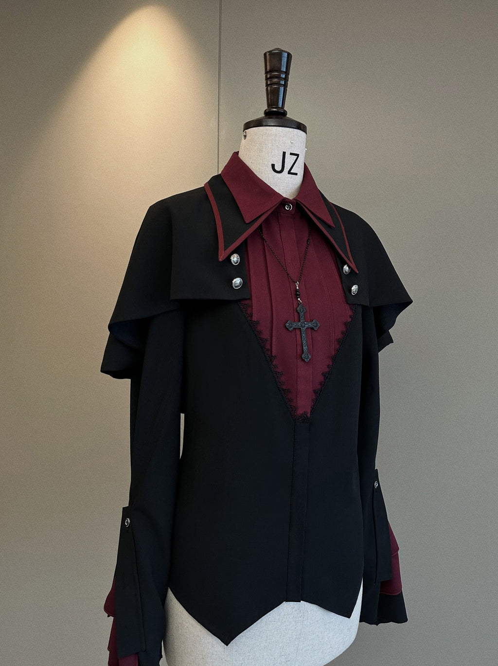 Praise of the Cross Cape Blouse
