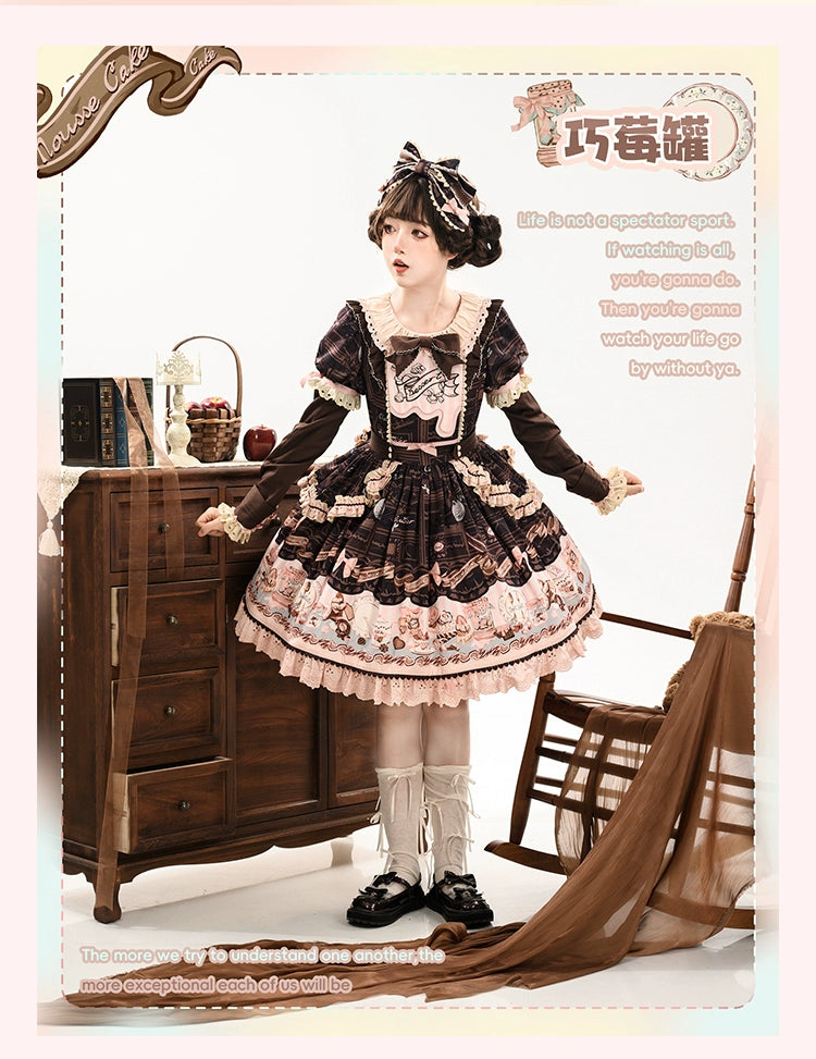 [Pre-orders until 10/24] Chocolat Dessert Can 2way Dress