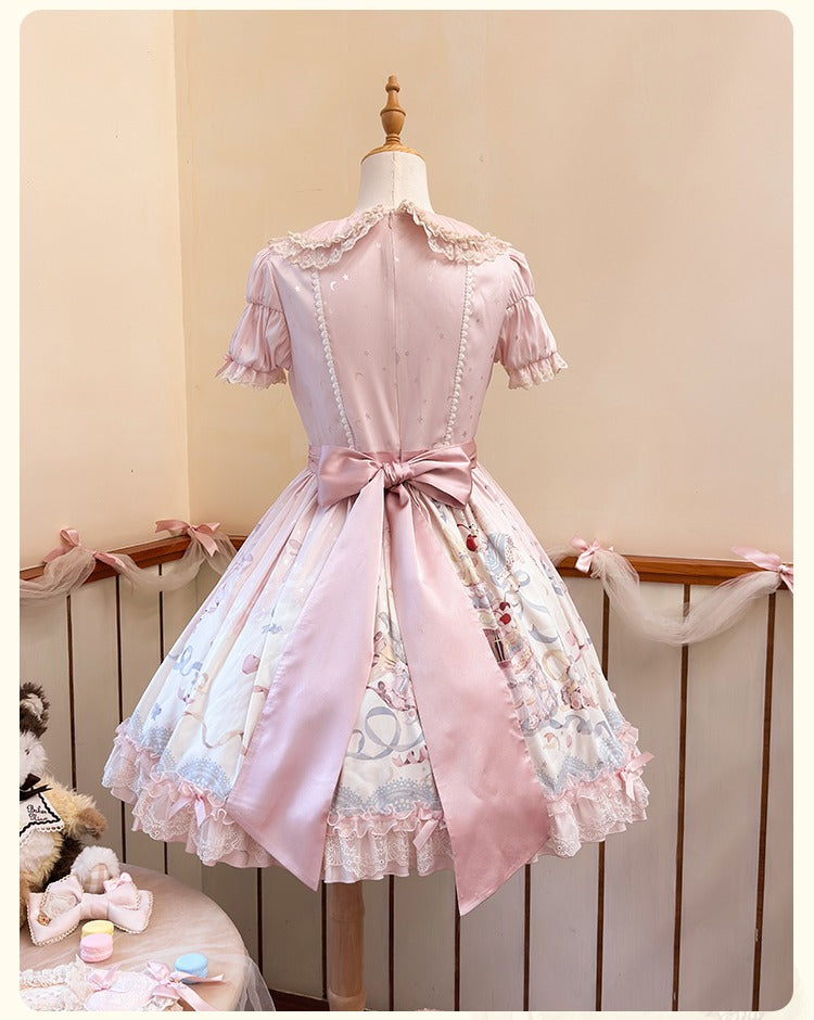 【受注予約12/26まで】Sweet Wedding Cake 刺繍ワンピース