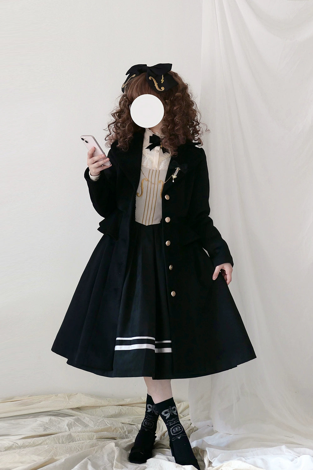 [Pre-order] Golden Movement Classical Jumper Skirt