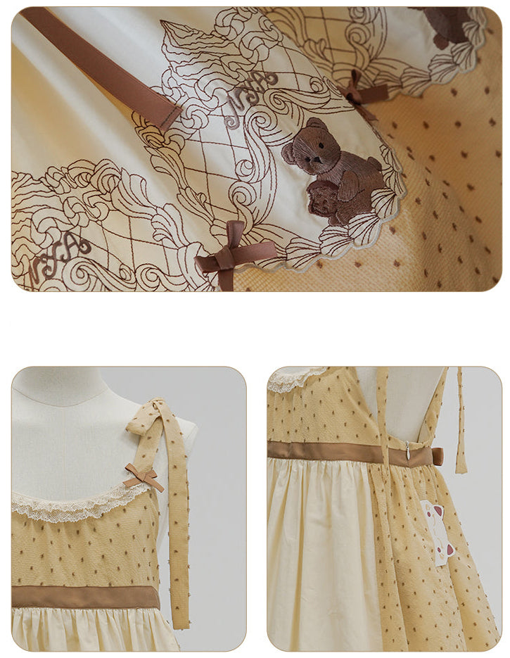 【受注予約12/18まで】Strawberry and Bear Theater ジャンパースカート