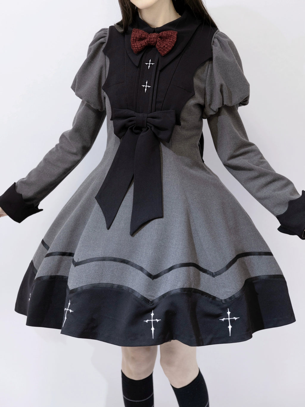 【受注予約6/29まで】Vampire Girl 蝙蝠ワンピース