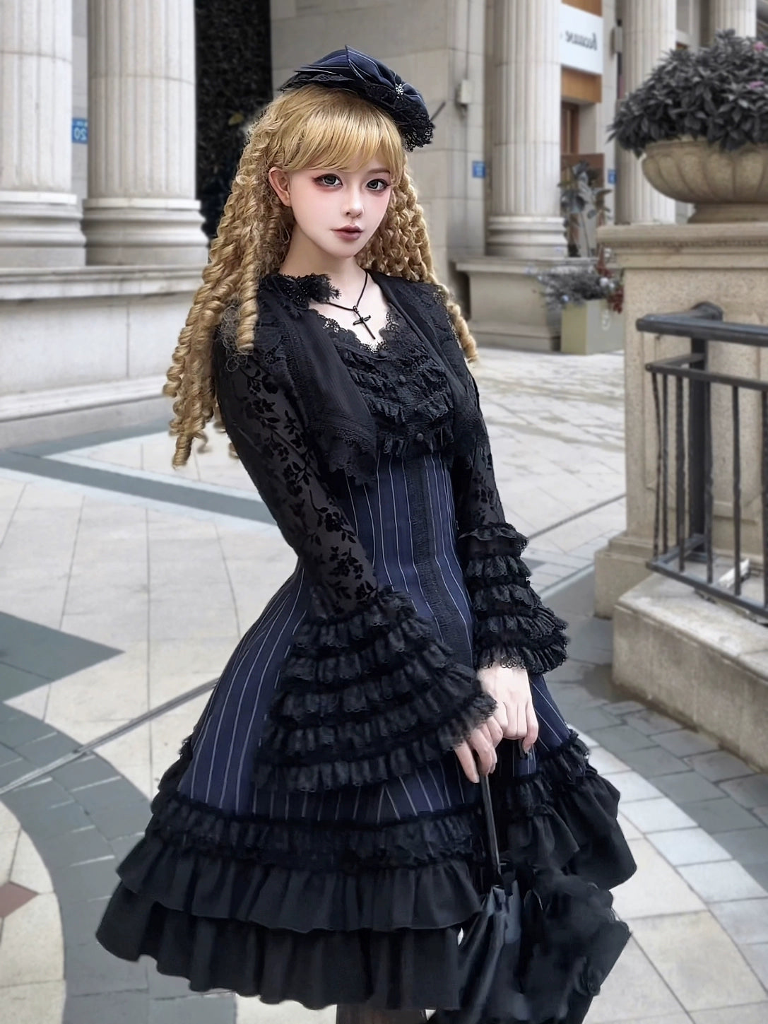 【受注予約7/21まで】Nocturne Eternelle ゴシックジャンパースカート