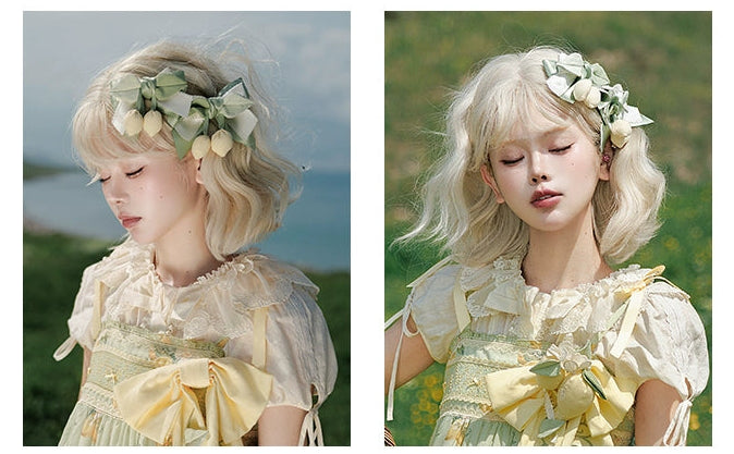 同時購入のみ【受注予約7/16まで】Limone Town カントリー風アクセサリー