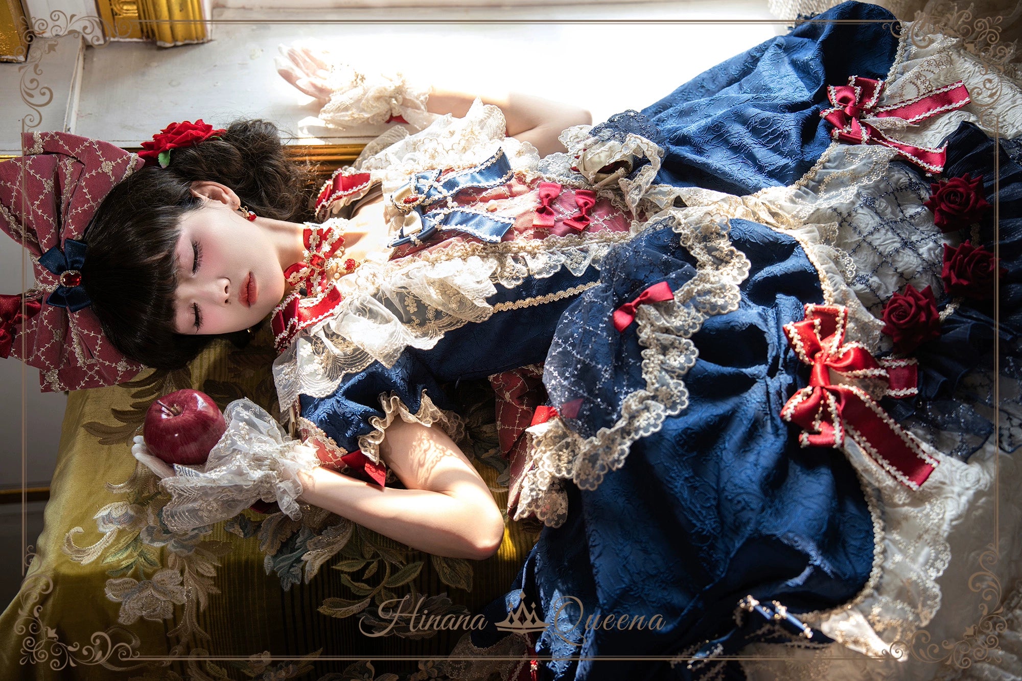 Mirror Snow White プリンセススイートドレス・ネイビー