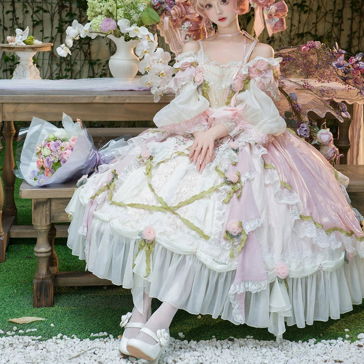 [Pre-orders available until 9/8] Herb Garden Luxury Princess Dress