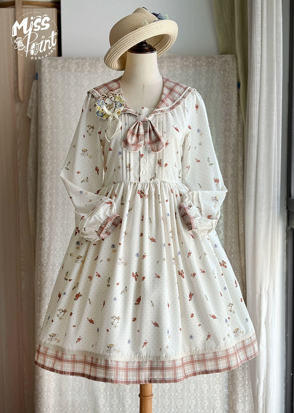 [Pre-order] Autumn Pleasure Sailor Collar Dress