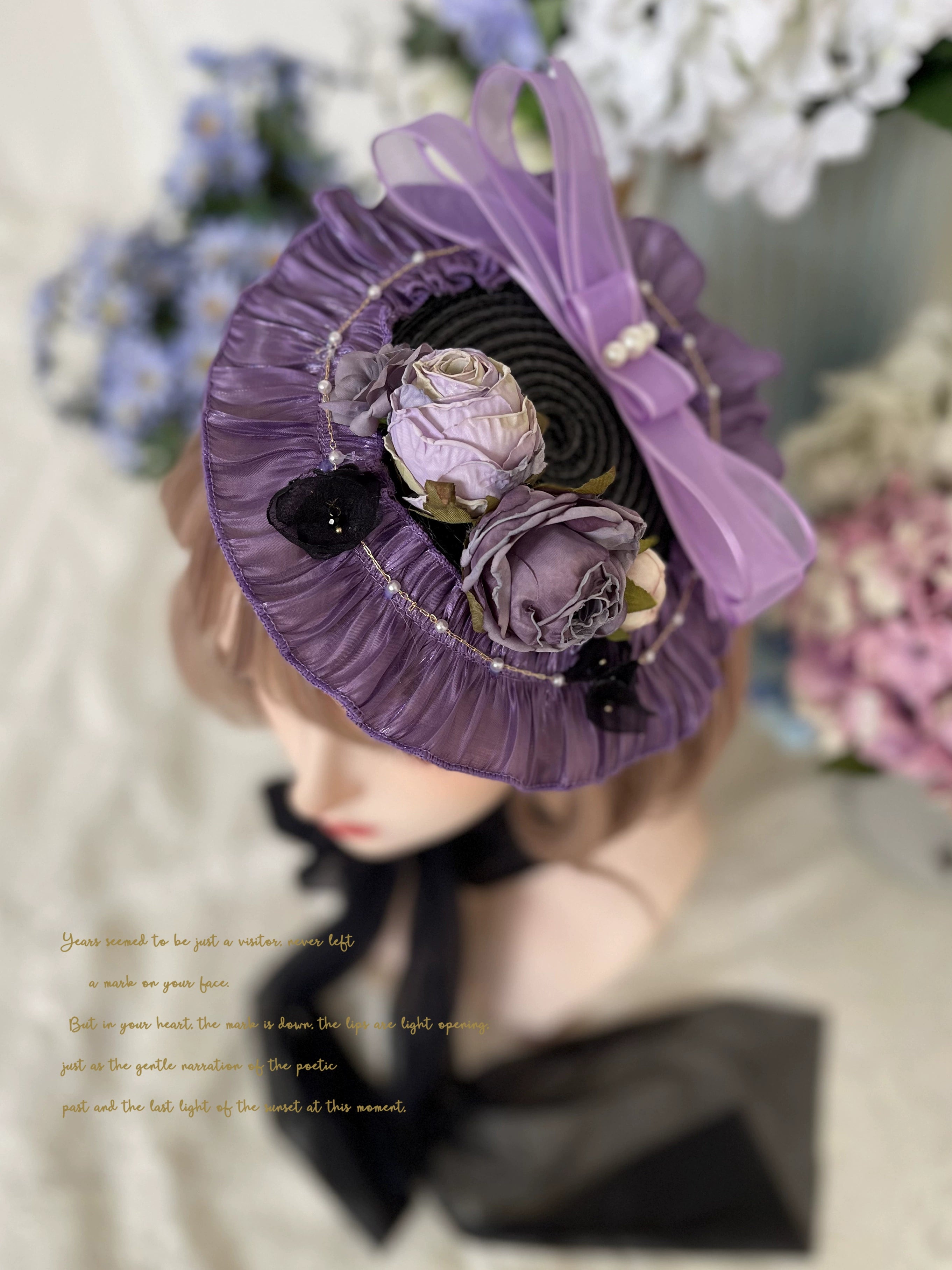 【同時購入のみ】Rose Fairy 帽子・コサージュ他アクセサリー