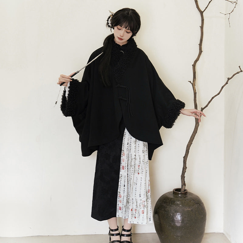 和ロリ・華ロリ ボアのあったか羽織