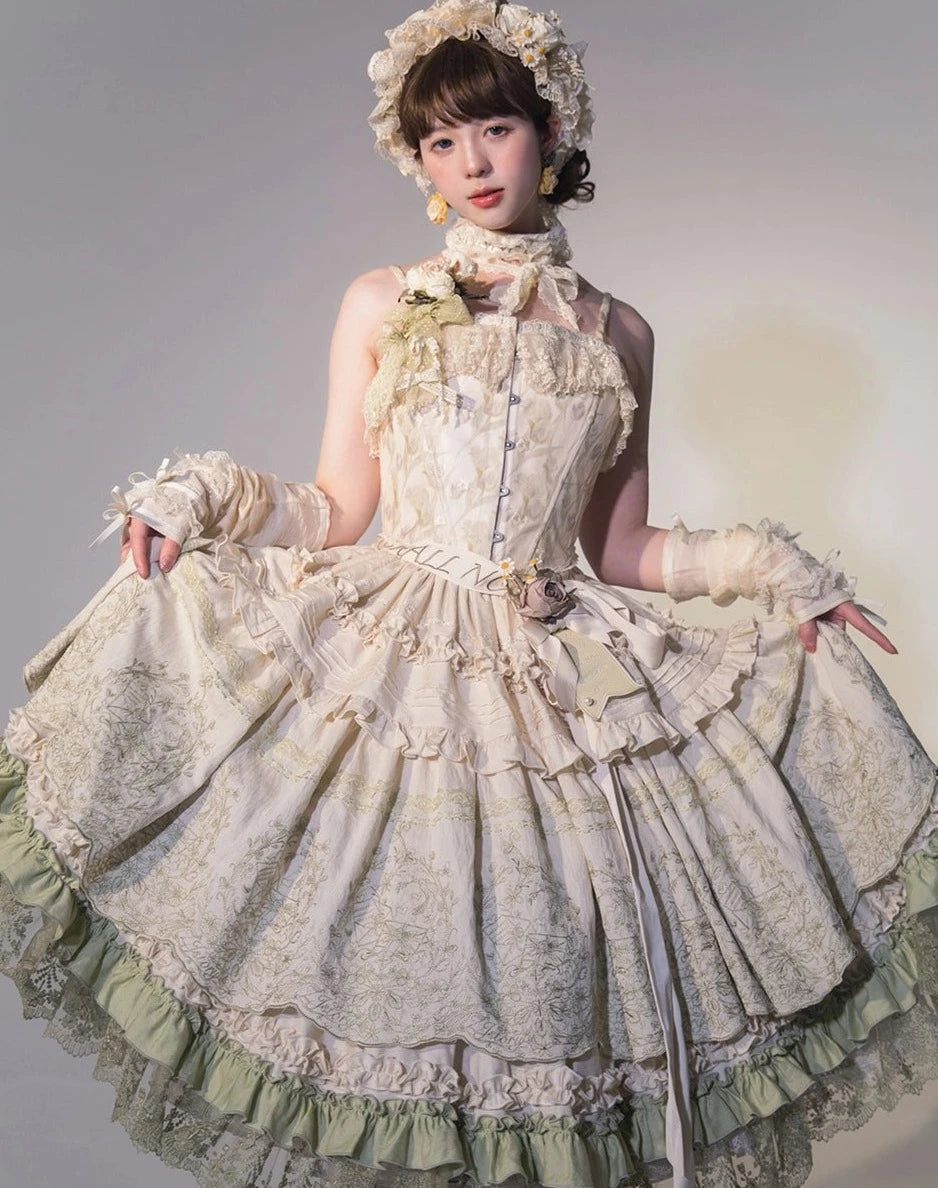 Fourteen-line poem: Lace camisole corset