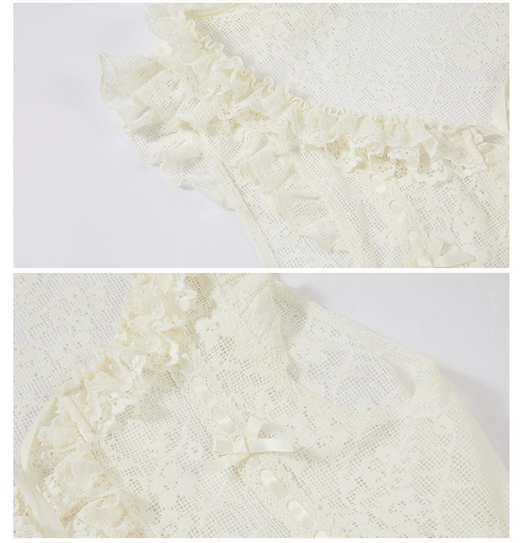 同時購入のみ【受注予約7/16まで】Limone Town カントリー風エプロン