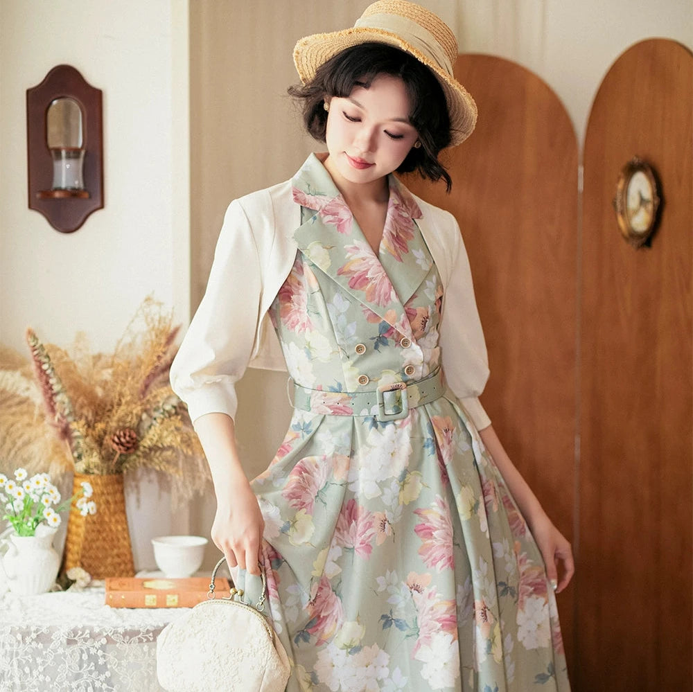 Afternoon Forest Retro Elegant Bolero [Buy together for 20% off!]