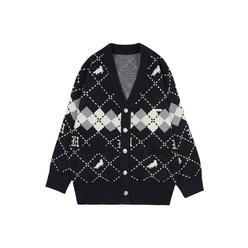 [Pre-order] Hogwarts School of Witchcraft and Wizardry Argyle School Cardigan