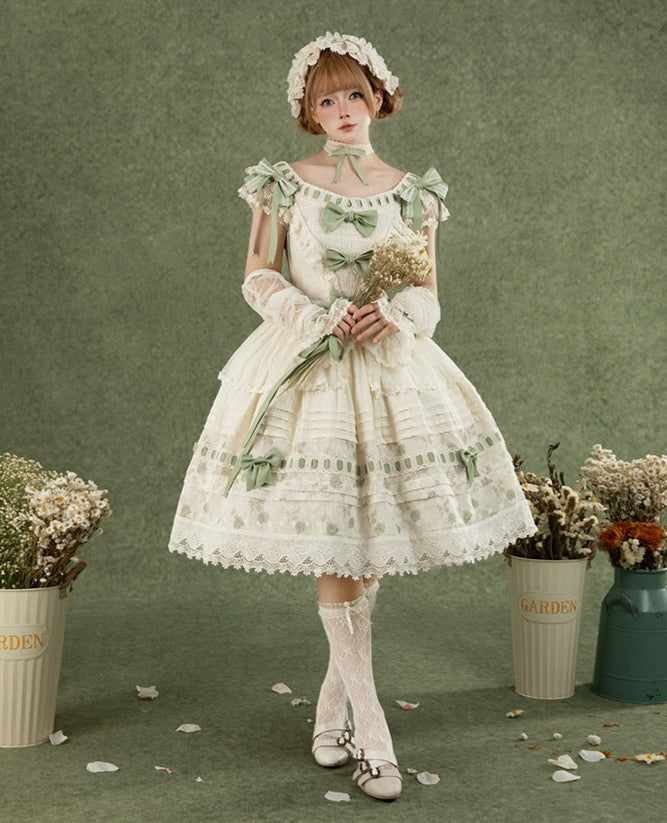 【受注予約8/18まで】White Blooming Season ワンピース