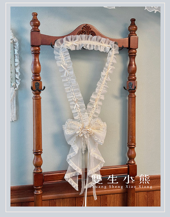 同時購入のみ【受注予約4/28まで】Camellia Dream サッシュベルト・ブローチ・コサージュ・ポシェット