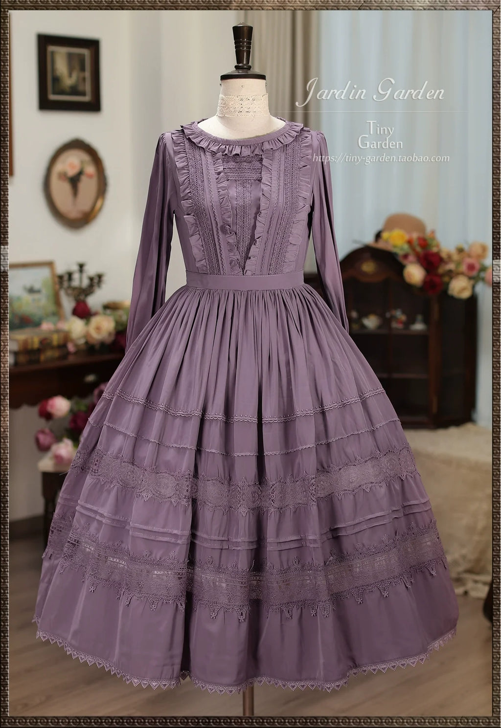 [Pre-order] Spring Whisper Classical Dress, Short Sleeve Type