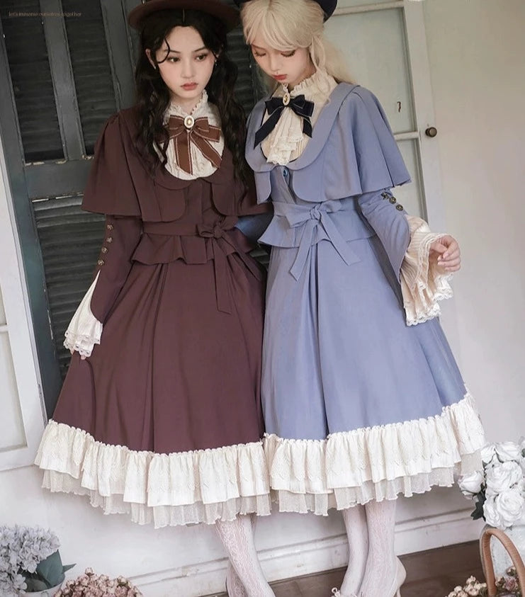 Breeze Aria Classical Cape Dress
