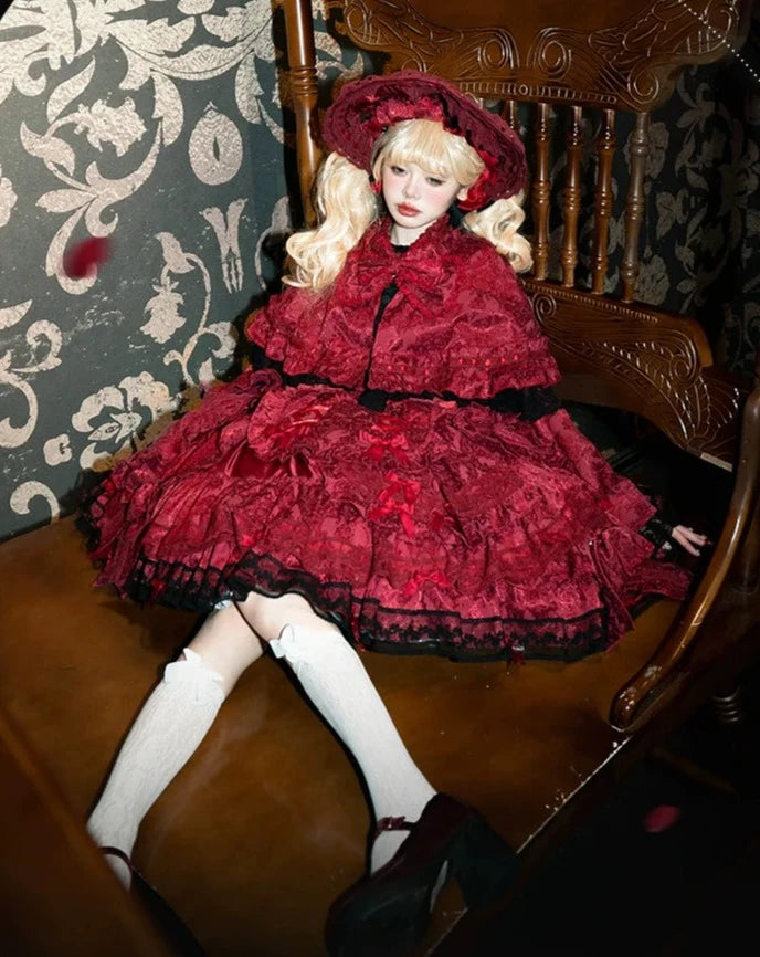 Hybrid Doll Moon Island Ribbon Cape