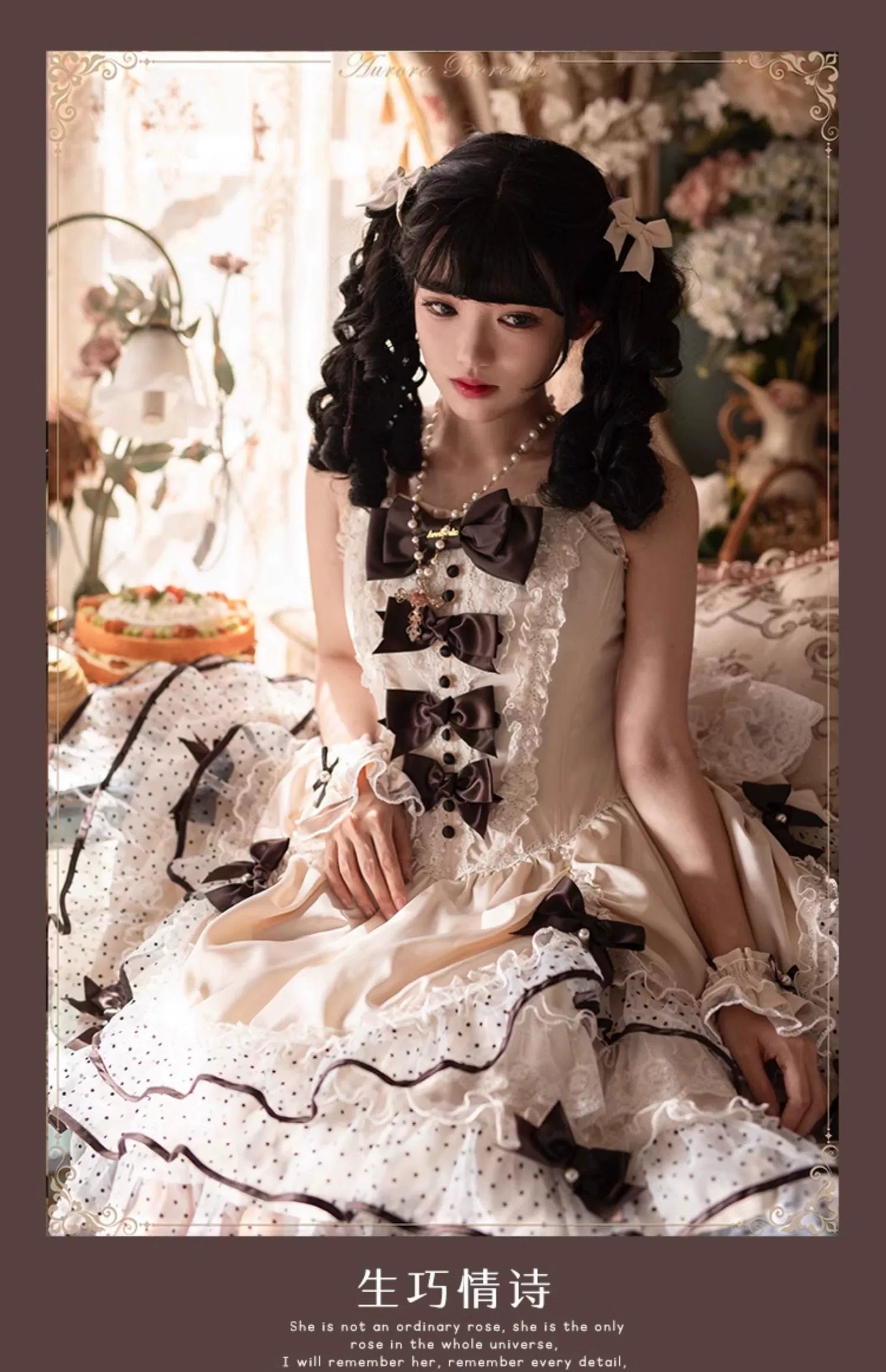 Perfect Love Song Luxury lace and frill dress