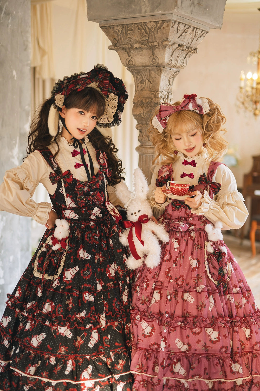 【予約販売】Sweet Berry Rabbit ジャンパースカート