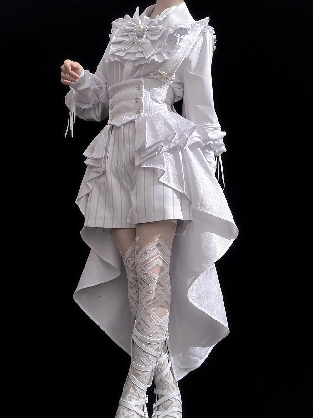 【予約販売】Rabbit Theater White Moonlight コルセットベスト