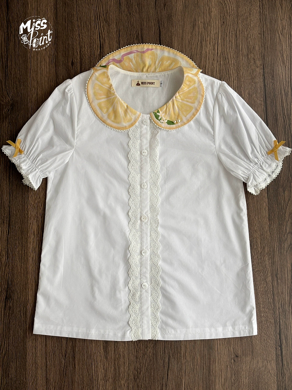 【受注予約5/14まで】Lemon Sweetie 半袖ブラウス