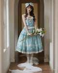 Lily and Wind Classical Print Skirt and Top