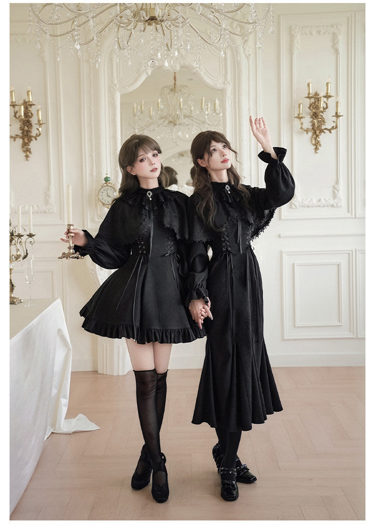 【予約販売】Nocturne Veil マーメイドロングワンピース