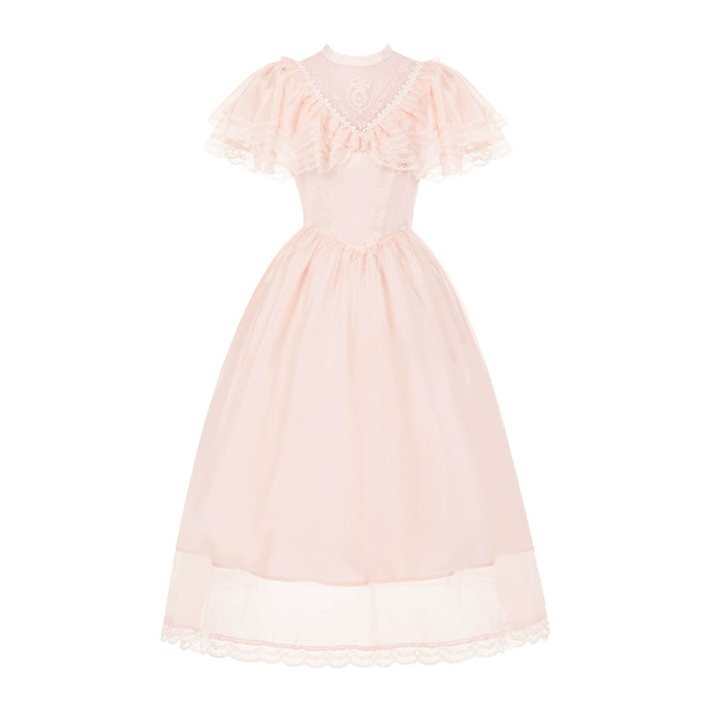 Morning Mist クラシカルシアーワンピース