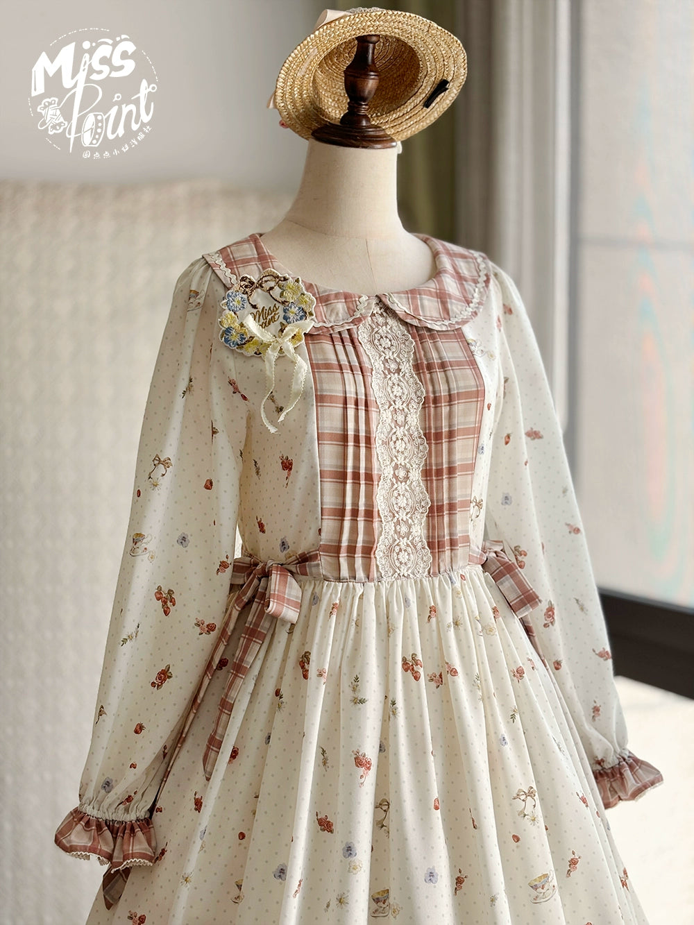 [Pre-orders available until 9/24] Autumn Pleasure Round Collar Dress