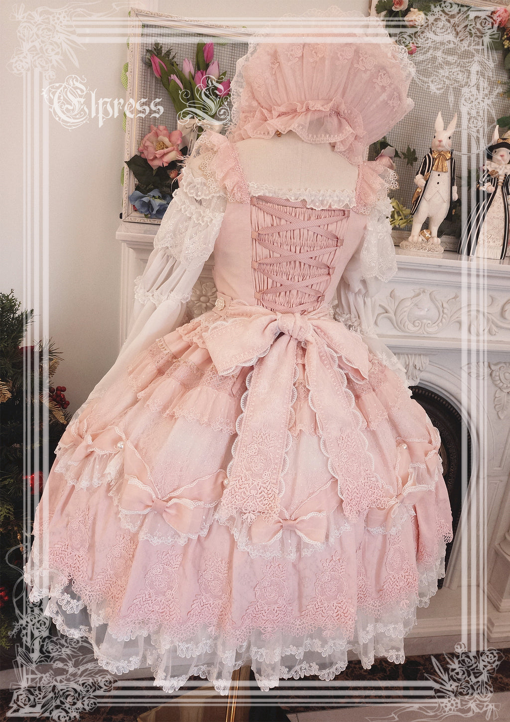 Holy Jewel ribbon and lace princess dress