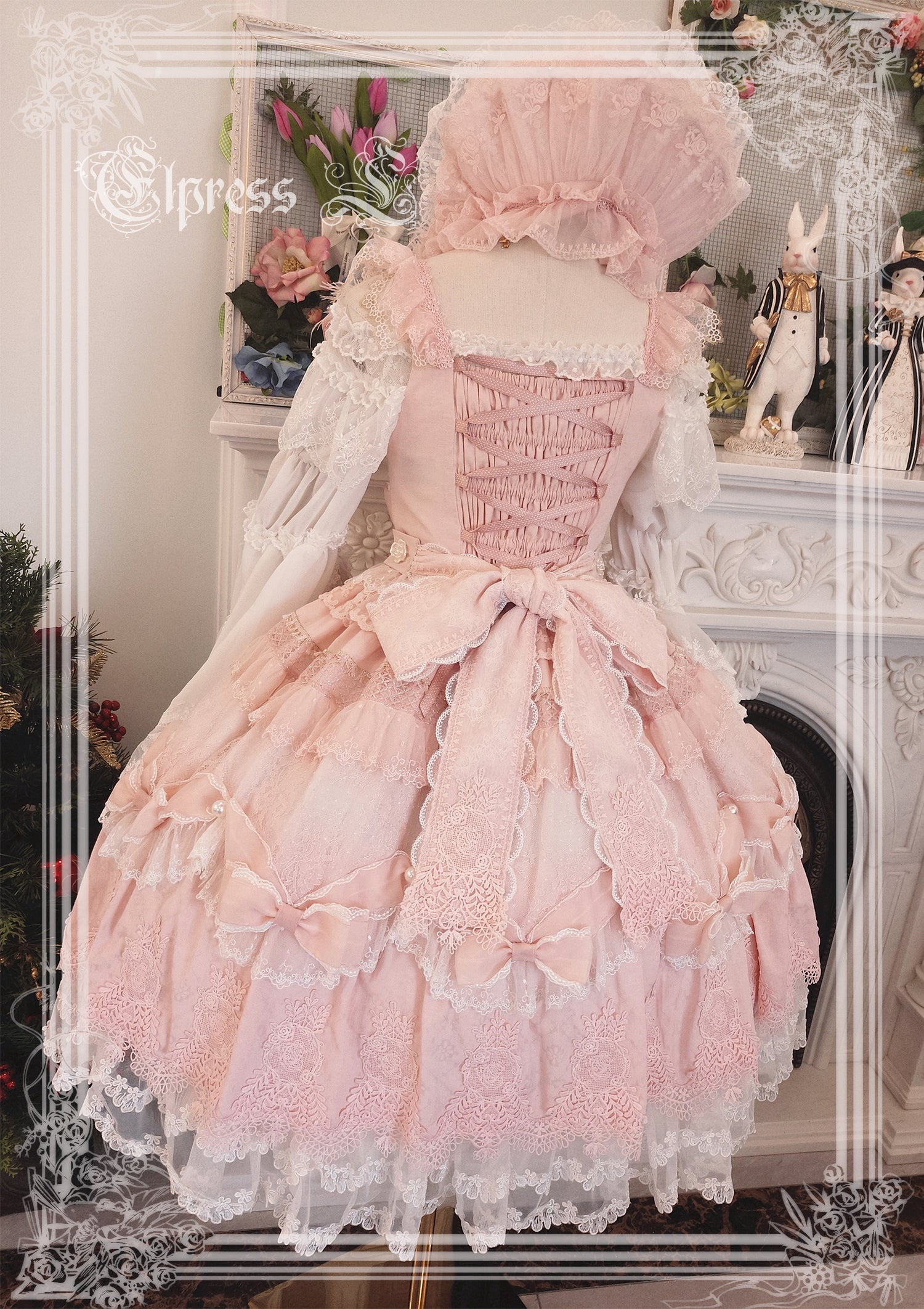 Holy Jewel ribbon and lace princess dress