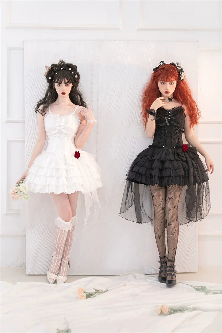 Angel and Demon One Rose Jumper Skirt