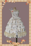 Wild Rabbit front button jumper skirt