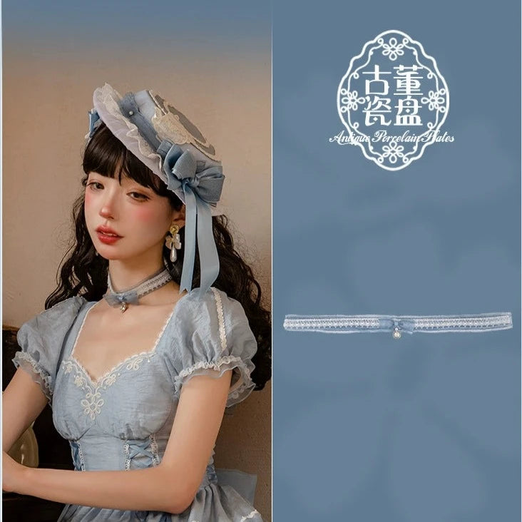 [Only available with simultaneous purchase] Antique Porcelain Plates Accessories