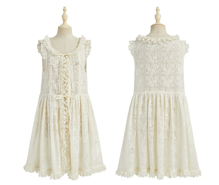 同時購入のみ【受注予約7/16まで】Limone Town カントリー風エプロン