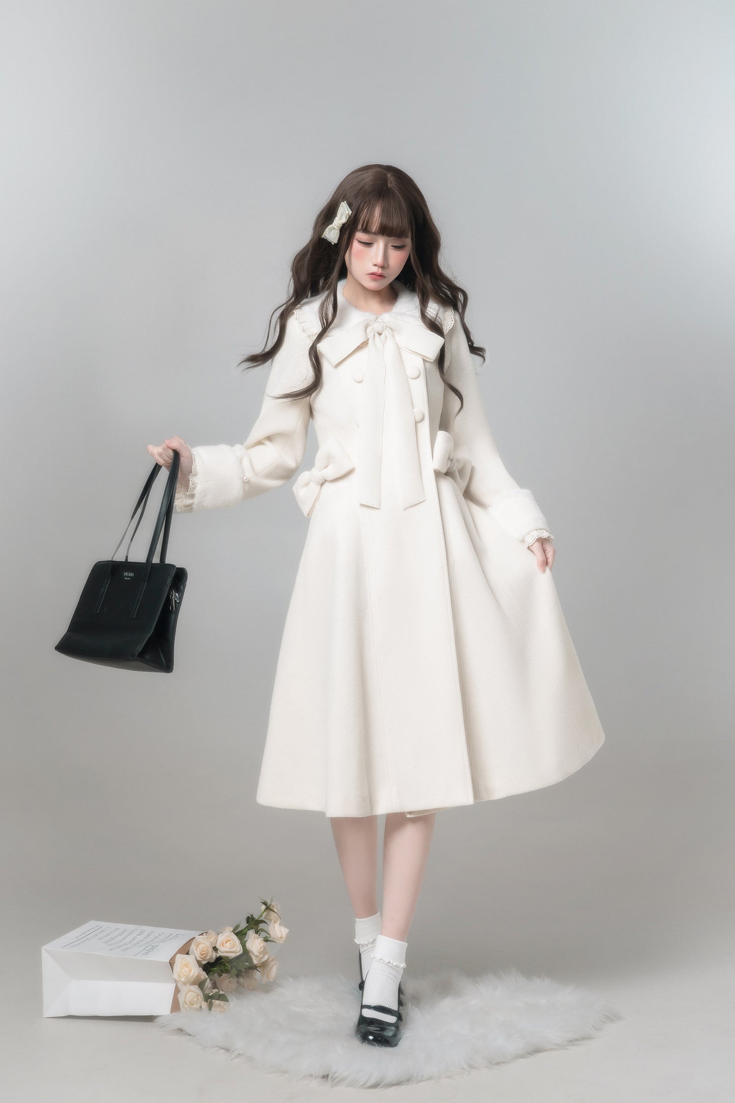 First Snow リボンコート