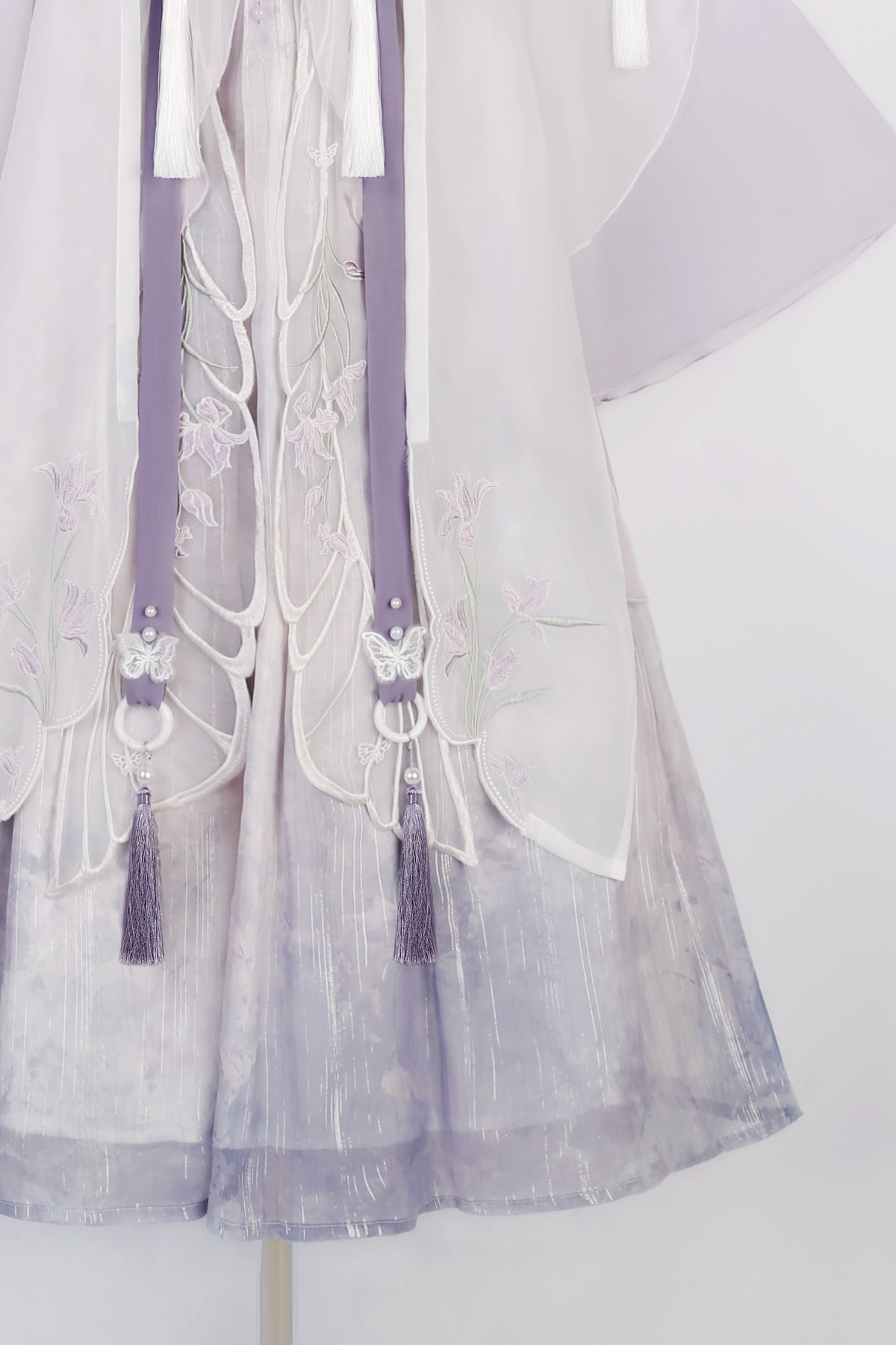 Sheer Butterfly Sweet Fairy Jumper Skirt and Haori