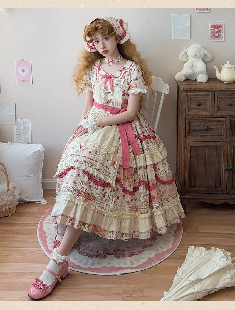 Cherry Nympf Frill Dress