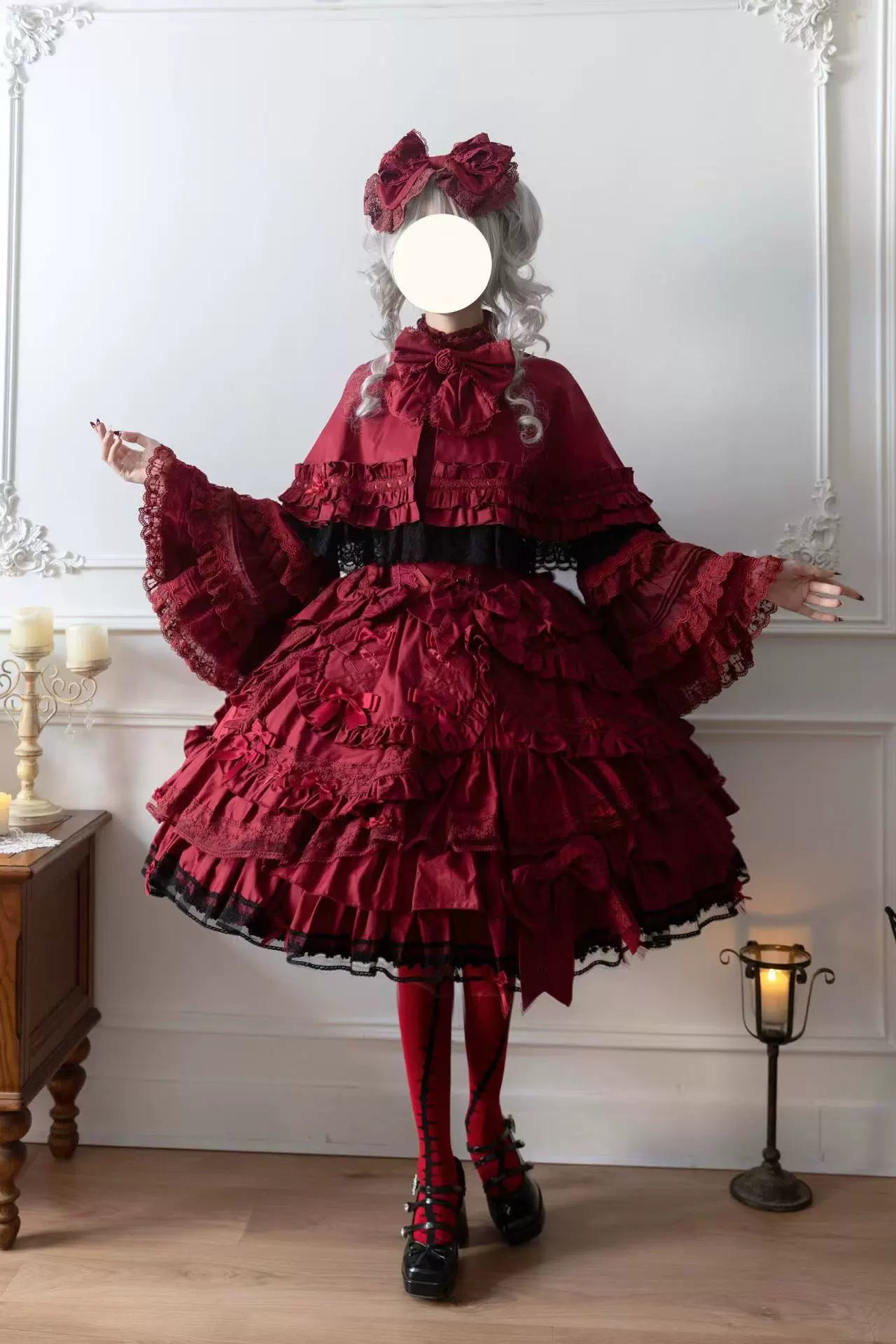 【受注予約10/15まで】Hybrid Doll Moon Island2.0 リボン付きマント